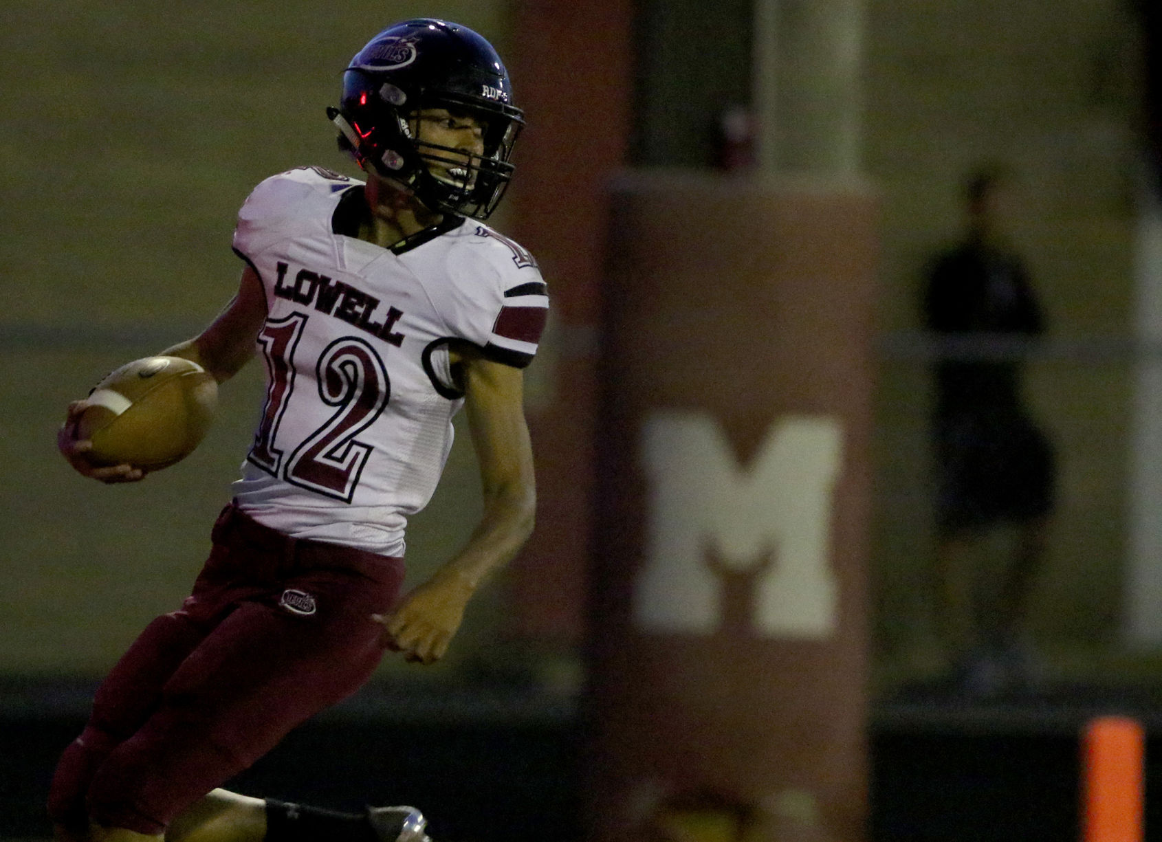 Lowell at Morton football